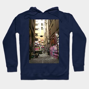 Graffiti lane, Melbourne Hoodie